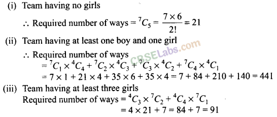 Questions On Permutation And Combination Class 11 NCERT