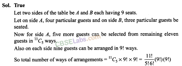 NCERT Exemplar Class 11 Maths Chapter 7 Permutations and Combinations-1