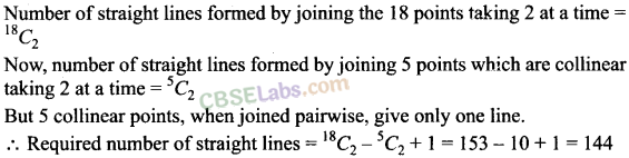 Permutation And Combination Class 11 Extra Questions With Answers