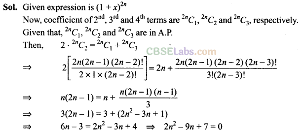 NCERT Exemplar Class 11 Maths Chapter 8 Binomial Theorem-12