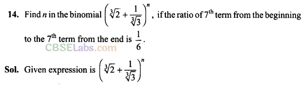 NCERT Exemplar Class 11 Maths Chapter 8 Binomial Theorem-16
