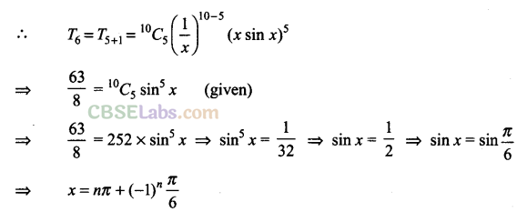 NCERT Exemplar Class 11 Maths Chapter 8 Binomial Theorem-30