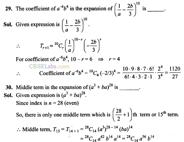 NCERT Exemplar Class 11 Maths Chapter 8 Binomial Theorem-33
