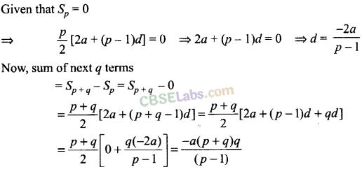 Sequence And Series Class 11 Questions Chapter 9