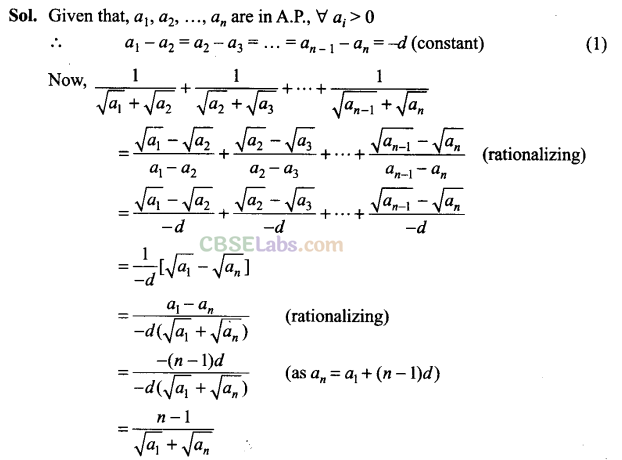 NCERT Exemplar Class 11 Maths Chapter 9 Sequence and Series-8