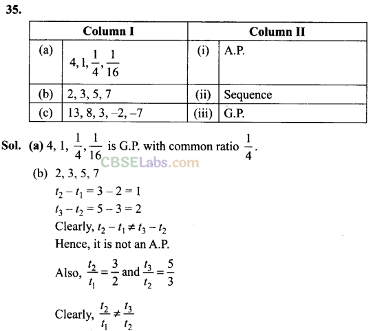 NCERT Exemplar Class 11 Maths Chapter 9 Sequence and Series-33
