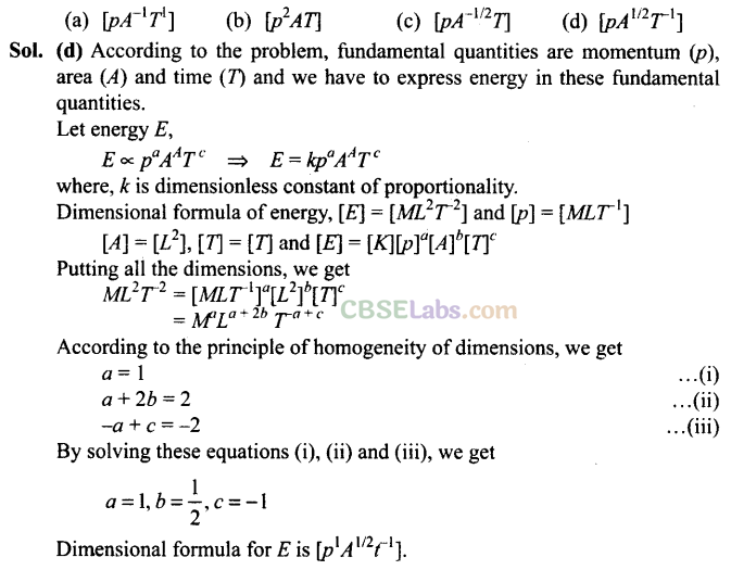 NCERT Exemplar Class 11 Physics Chapter 1 Units and Measurements-4