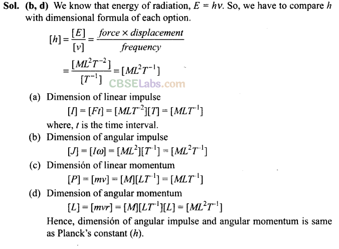 NCERT Exemplar Class 11 Physics Chapter 1 Units and Measurements-6
