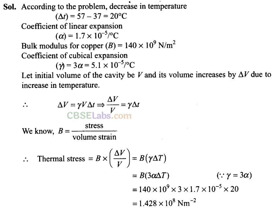NCERT Exemplar Class 11 Physics Chapter 10 Thermal Properties of Matter-25