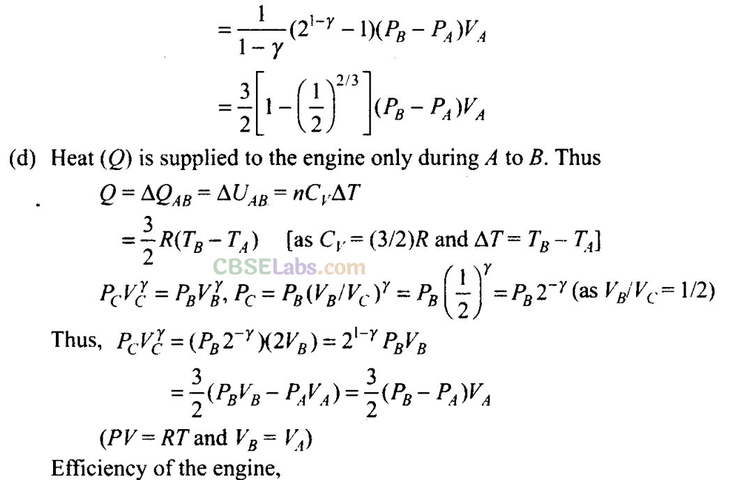 NCERT Exemplar Class 11 Physics Chapter 11 Thermodynamics-34