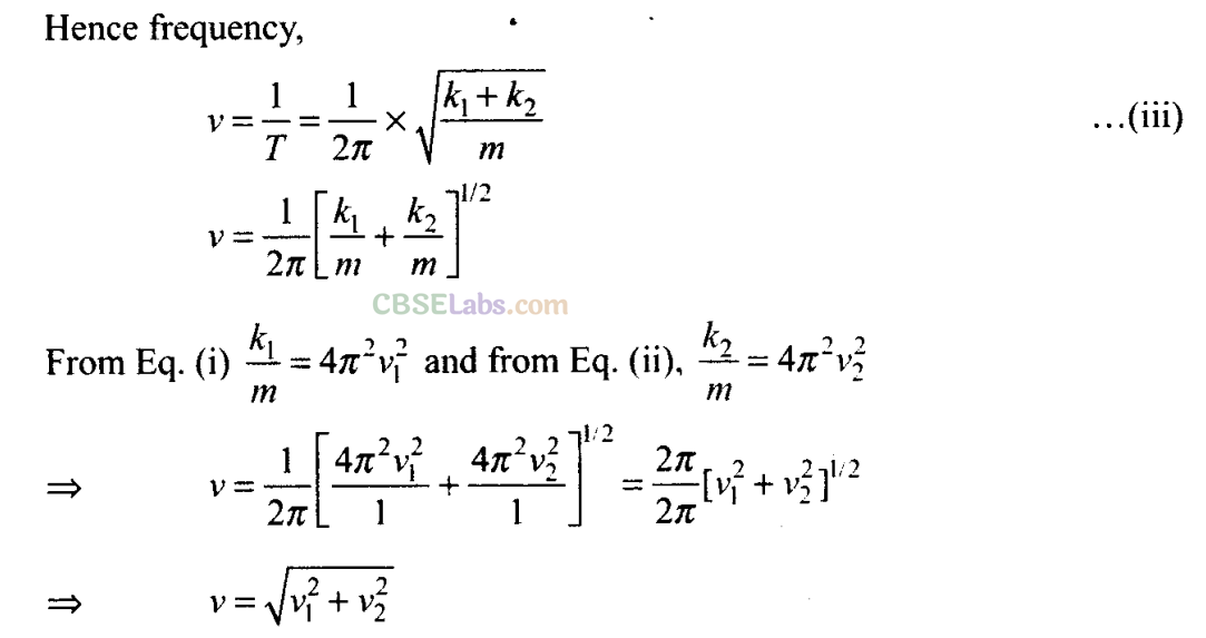 NCERT Exemplar Class 11 Physics Chapter 13 Oscillations-21