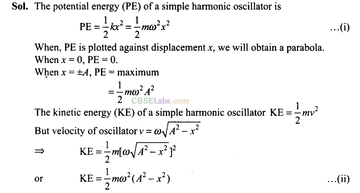 NCERT Exemplar Class 11 Physics Chapter 13 Oscillations-42
