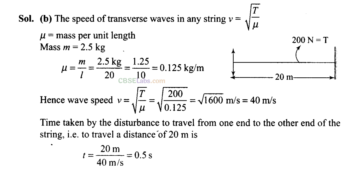 NCERT Exemplar Class 11 Physics Chapter 14 Waves-10