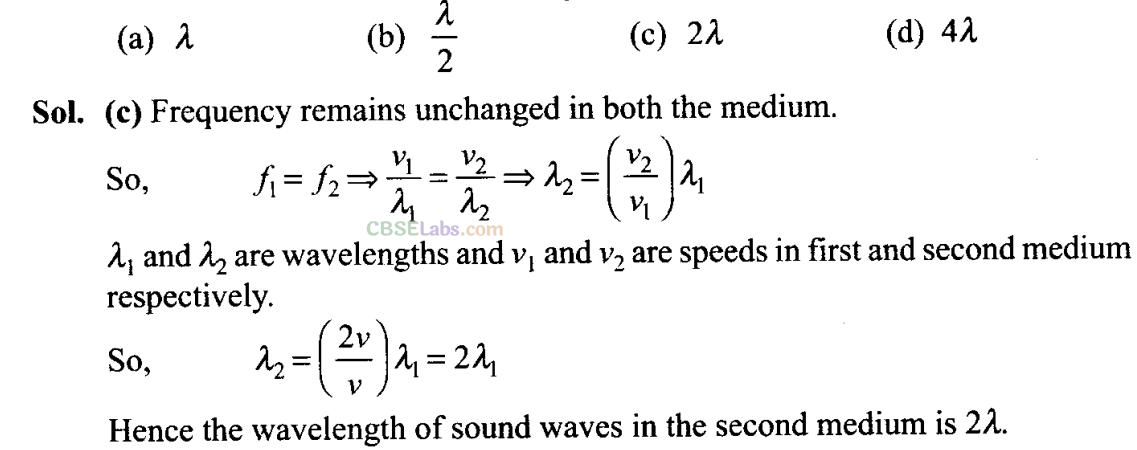 NCERT Exemplar Class 11 Physics Chapter 14 Waves-1