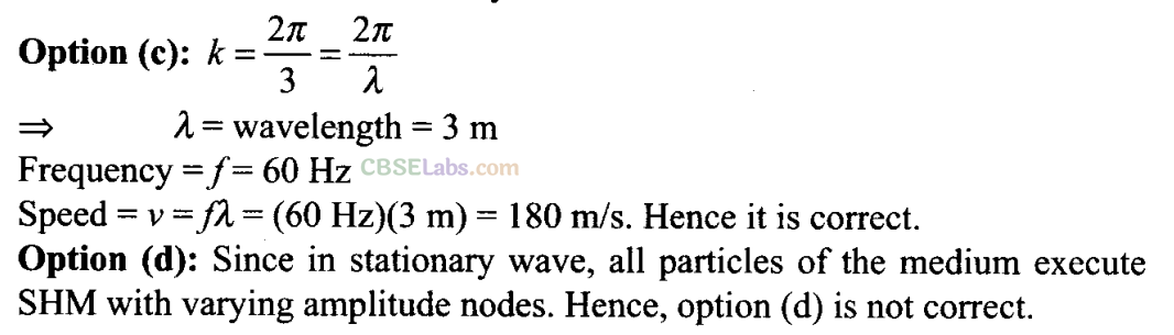 NCERT Exemplar Class 11 Physics Chapter 14 Waves-23