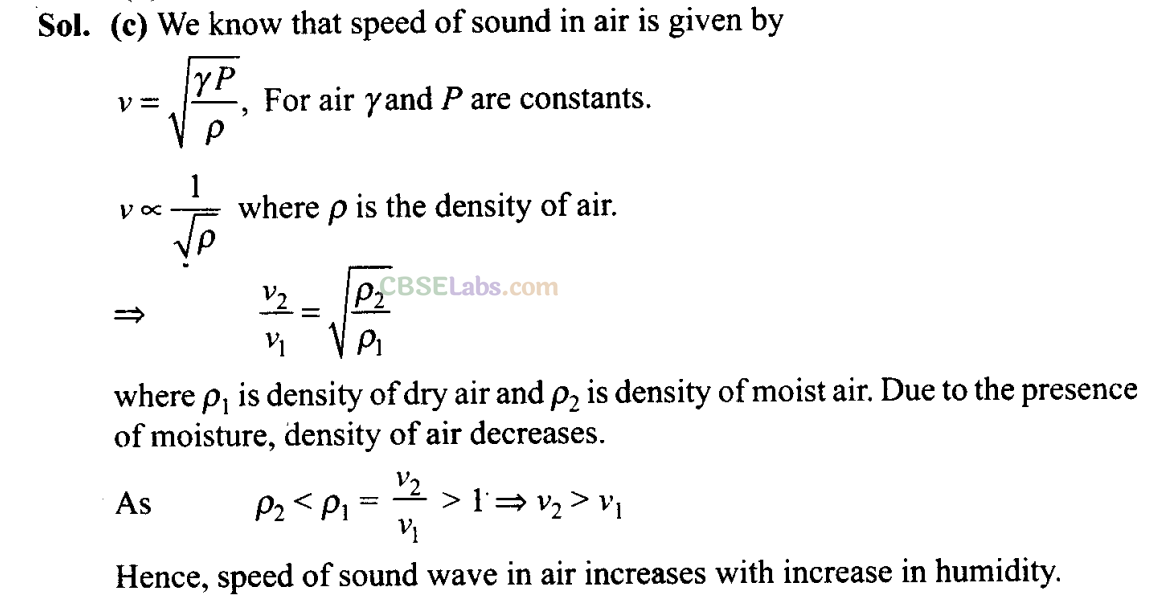 NCERT Exemplar Class 11 Physics Chapter 14 Waves-2