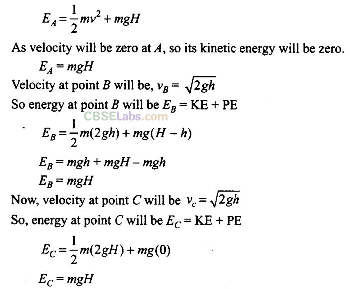 NCERT Exemplar Class 11 Physics Chapter 5 Work, Energy and Power-1