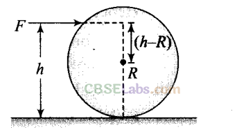 NCERT Exemplar Class 11 Physics Chapter 6 System of Particles and Rotational Motion-25