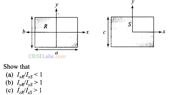 NCERT Exemplar Class 11 Physics Chapter 6 System of Particles and Rotational Motion-40