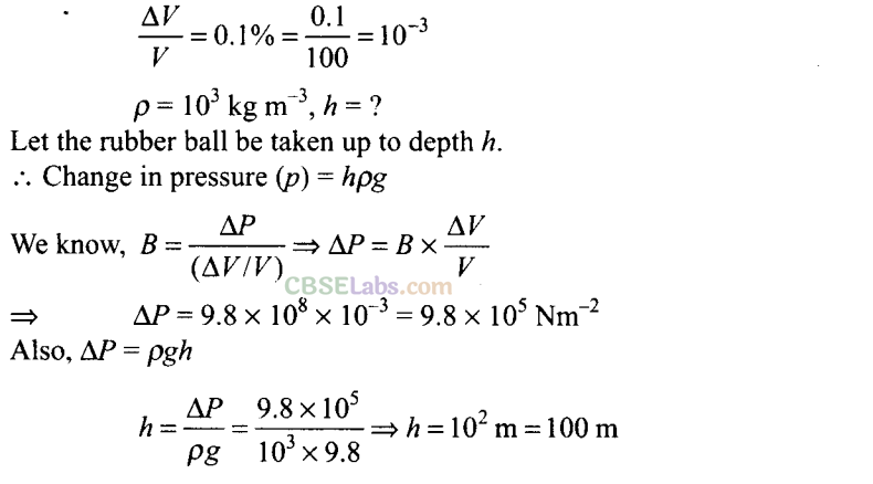 NCERT Exemplar Class 11 Physics Chapter 8 Mechanical Properties of Solids-23