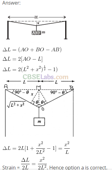 NCERT Exemplar Class 11 Physics Chapter 8 Mechanical Properties of Solids-3