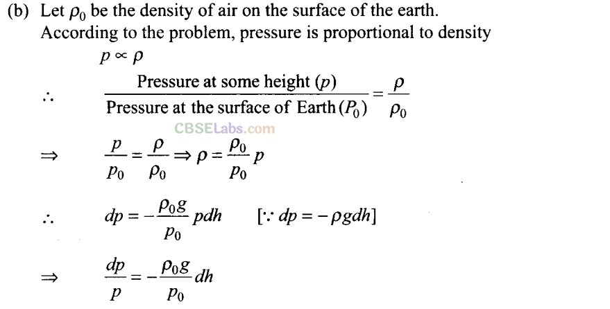 NCERT Exemplar Class 11 Physics Chapter 9 Mechanical Properties of Fluids-23