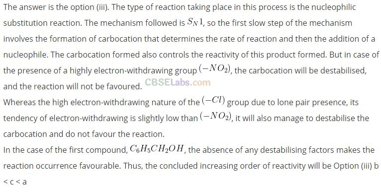 NCERT Exemplar Class 12 Chemistry Chapter 11 Alcohols, Phenols and Ethers