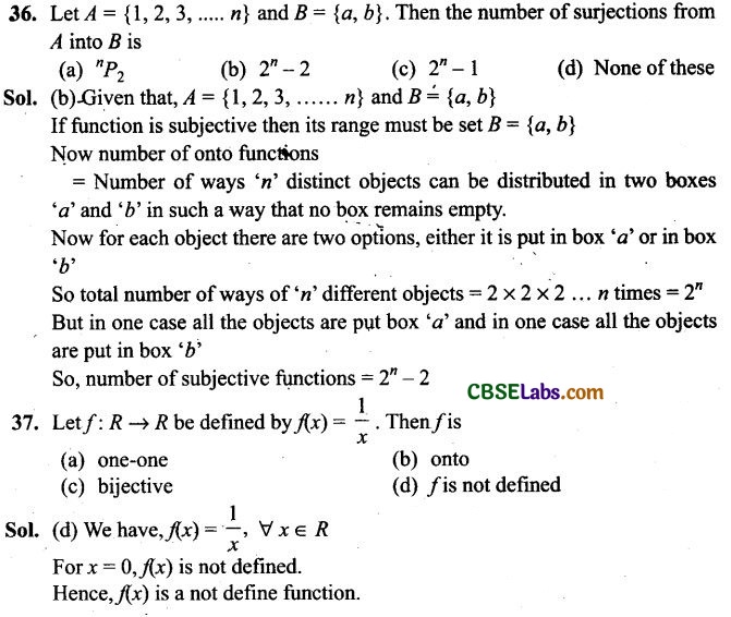 NCERT Exemplar Class 12 Maths Chapter 1 Relations and Functions-2