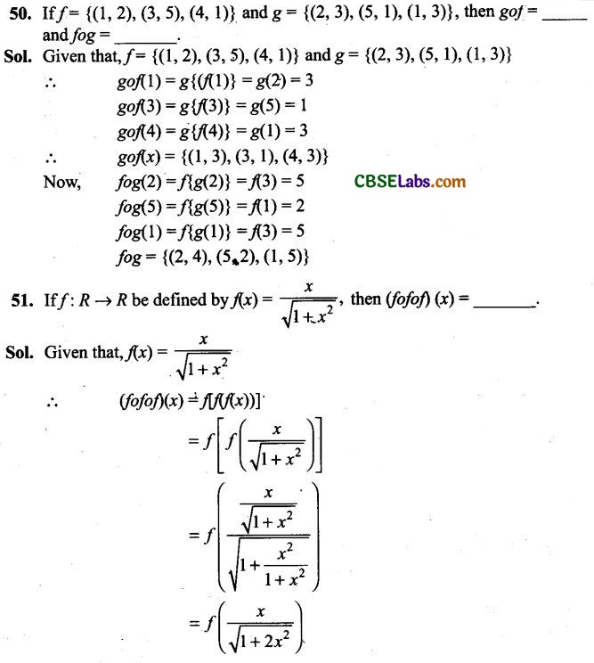NCERT Exemplar Class 12 Maths Chapter 1 Relations and Functions-10