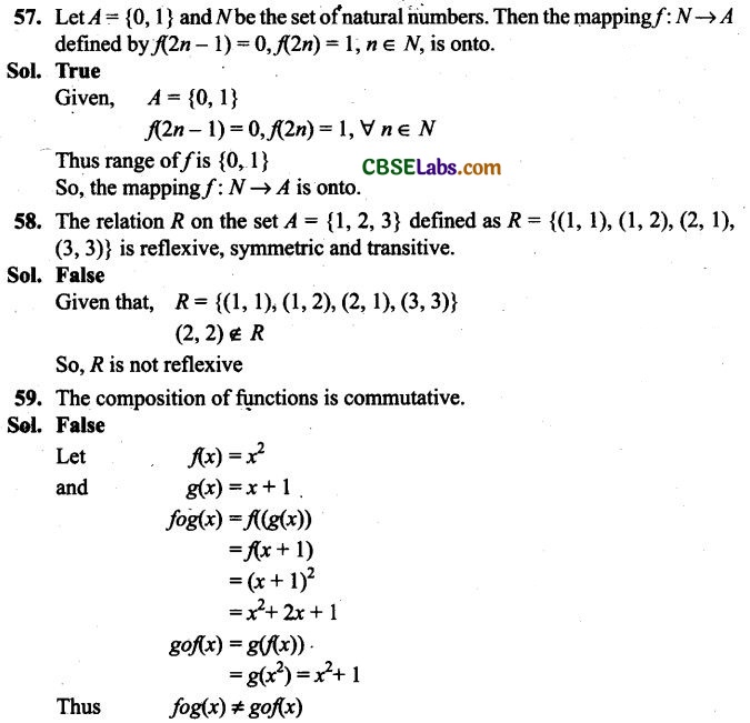 NCERT Exemplar Class 12 Maths Chapter 1 Relations and Functions-13