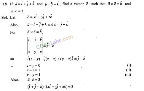 NCERT Exemplar Class 12 Maths Chapter 10 Vector Algebra-15
