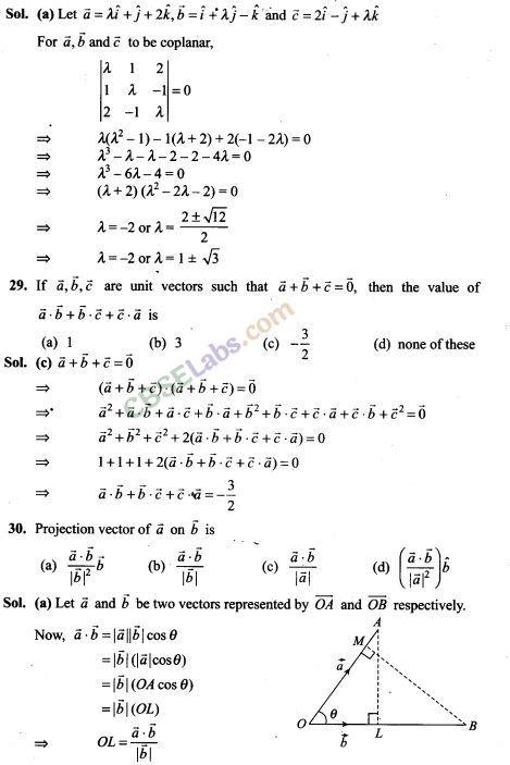 NCERT Exemplar Class 12 Maths Chapter 10 Vector Algebra-20