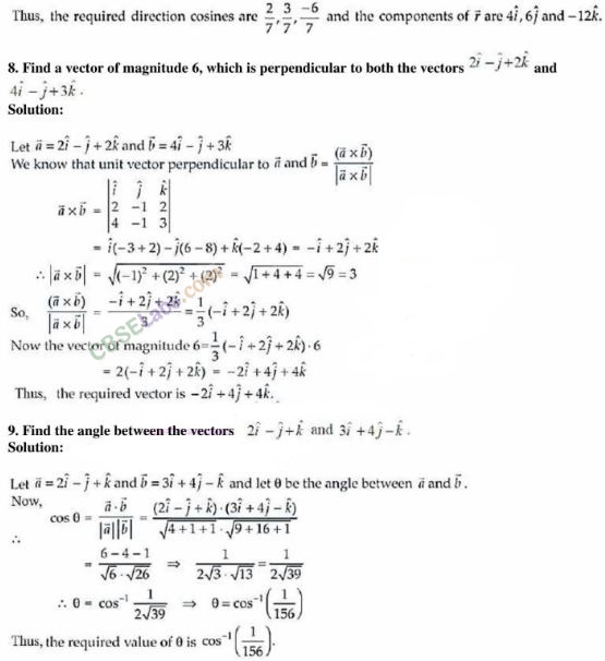 NCERT Exemplar Class 12 Maths Chapter 10 Vector Algebra-6