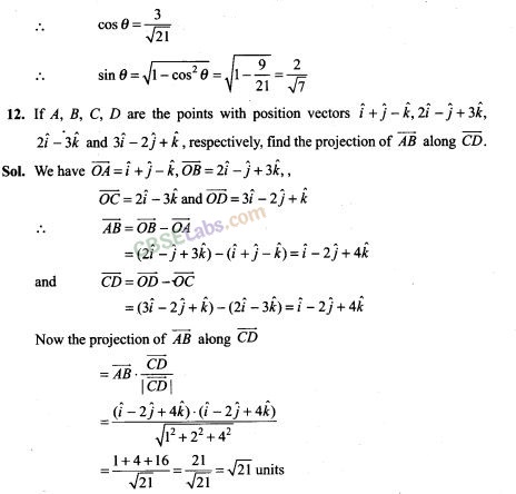 NCERT Exemplar Class 12 Maths Chapter 10 Vector Algebra-9