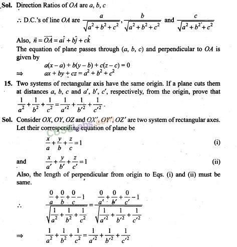 NCERT Exemplar Class 12 Maths Chapter 11 Three Dimensional Geometry-11