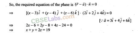 NCERT Exemplar Class 12 Maths Chapter 11 Three Dimensional Geometry-5