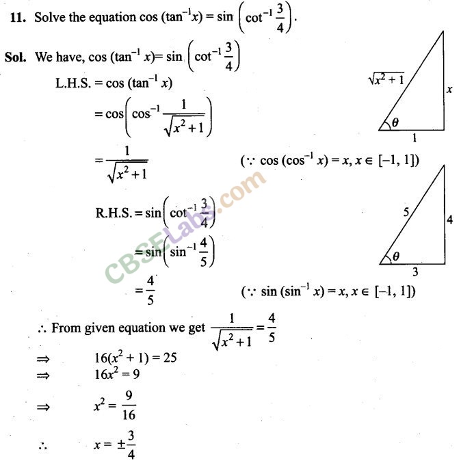NCERT Exemplar Class 12 Maths Chapter 2 Solutions