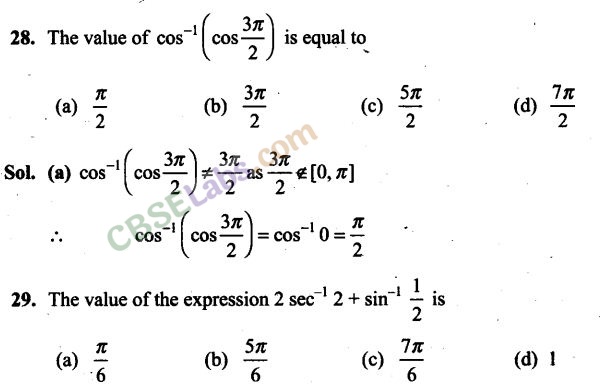 NCERT Exemplar Class 12 Maths Chapter 2 Inverse Trigonometric Functions-8