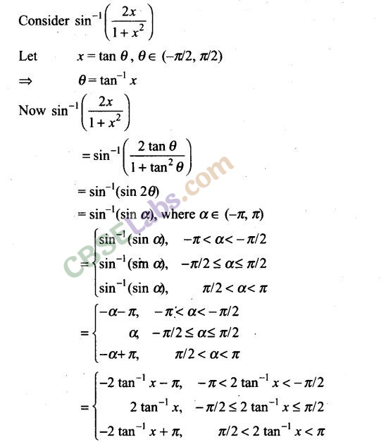 NCERT Exemplar Class 12 Maths Chapter 2 Inverse Trigonometric Functions-18