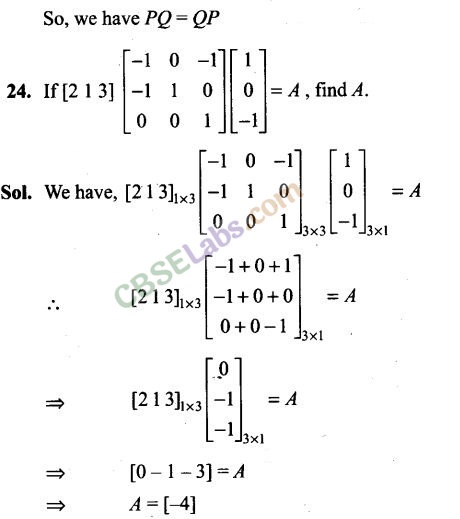 NCERT Exemplar Class 12 Maths Chapter 3 Matrices-5