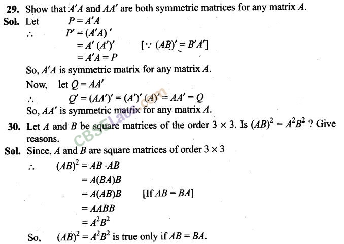 NCERT Exemplar Class 12 Maths Chapter 3 Matrices-12