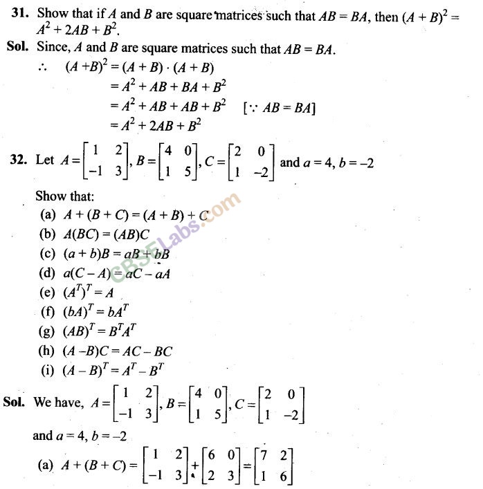 NCERT Exemplar Class 12 Maths Chapter 3 Matrices-13