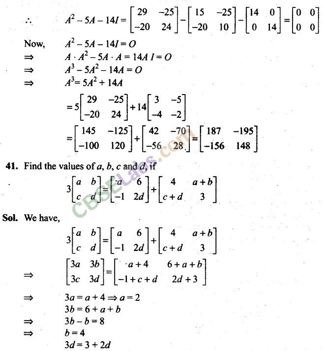 NCERT Exemplar Class 12 Maths Chapter 3 Matrices-25