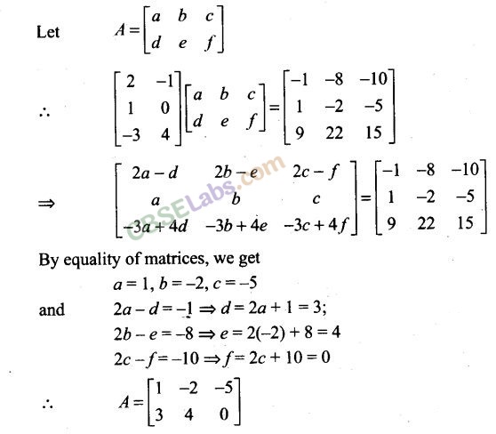 NCERT Exemplar Class 12 Maths Chapter 3 Matrices-27