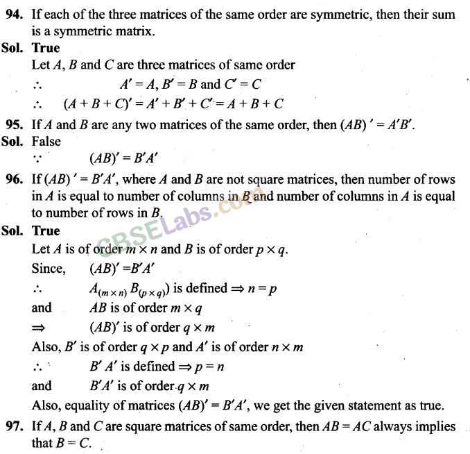 NCERT Exemplar Class 12 Maths Chapter 3 Matrices-59