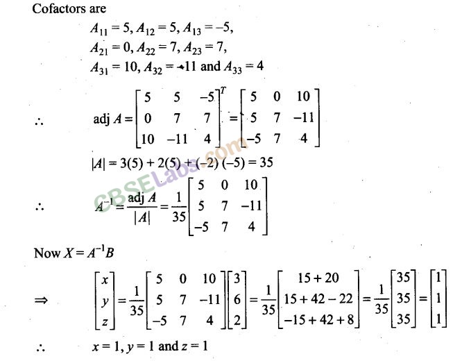 NCERT Exemplar Class 12 Maths Chapter 4 Determinants-1
