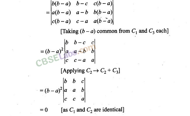 NCERT Exemplar Class 12 Maths Chapter 4 Determinants-10