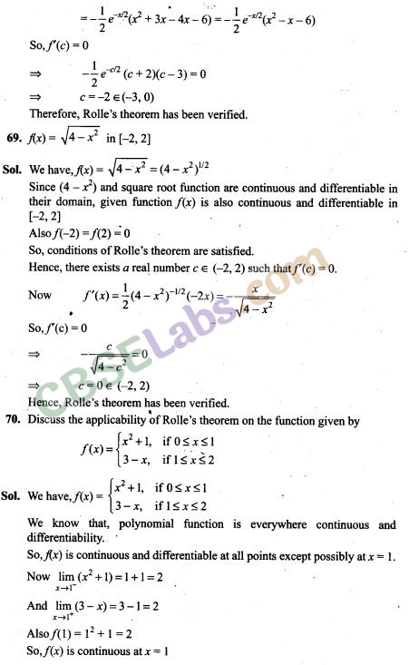 NCERT Exemplar Class 12 Maths Chapter 5 Continuity and Differentiability-3