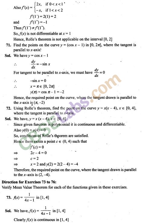 NCERT Exemplar Class 12 Maths Chapter 5 Continuity and Differentiability-4