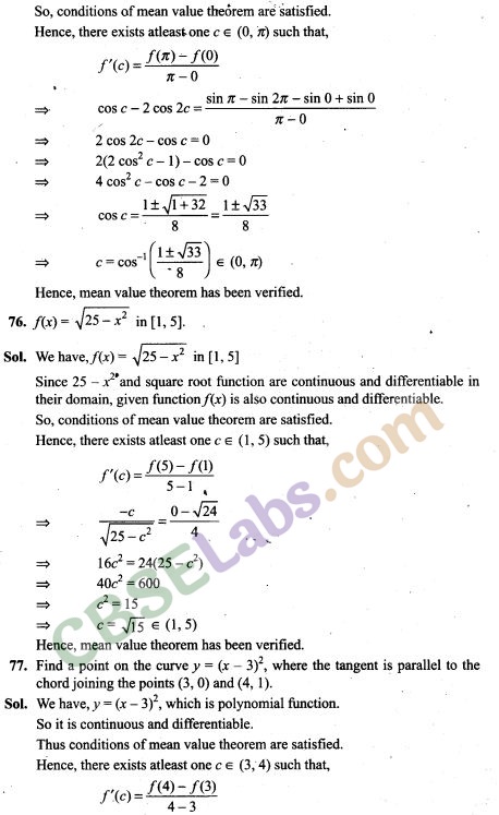 NCERT Exemplar Class 12 Maths Chapter 5 Continuity and Differentiability-5
